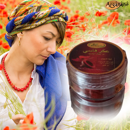 Poudre d'aker fassi - Coquelicot 10 g