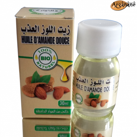 Huile d'amande douce 30 ml - Al Kawtar
