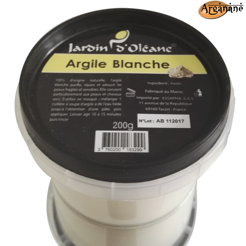 Argile Blanche Jardin D Oleane