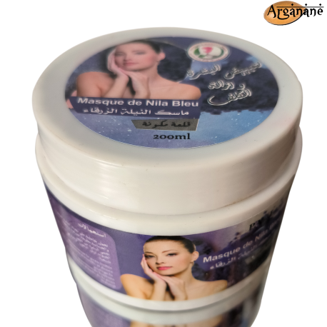 Masque de Nila bleu 200 ml - Wardat Jnani