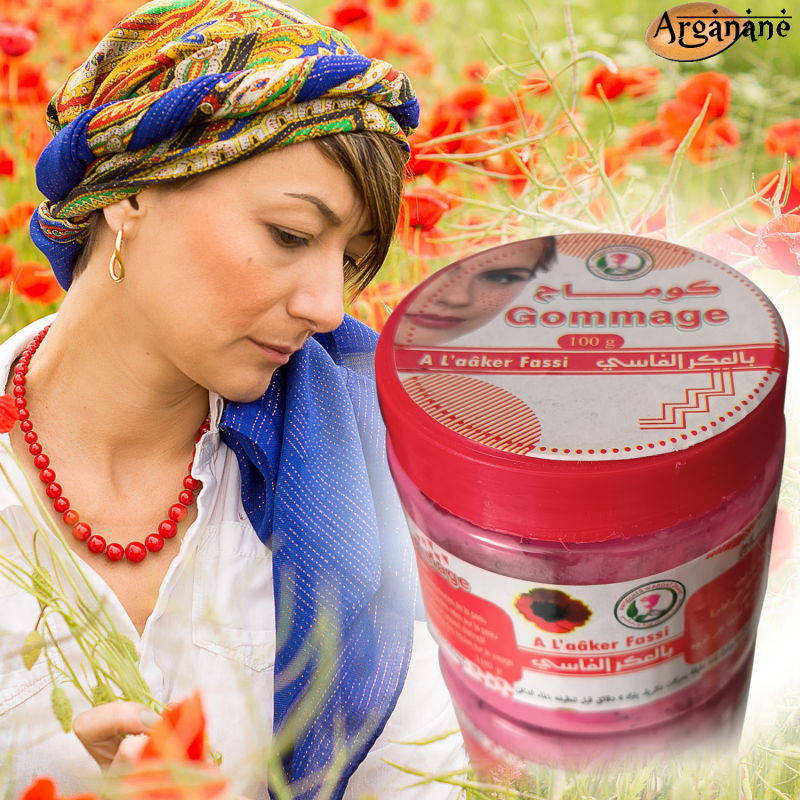 Gommage à l'aker fassi 100 g - Wardat Jnani