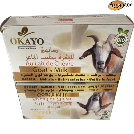 Savon au lait de chèvre - Okayo