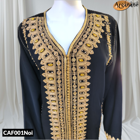 Caftan noir - CAF001Noi