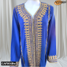 Caftan bleu royal - CAF001Ble