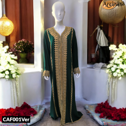 Caftan vert - CAF001Ver