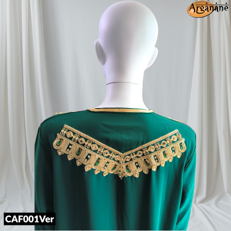 Caftan vert - CAF001Ver