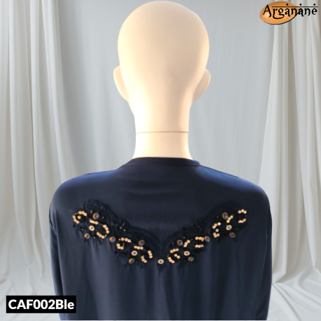 Caftan bleu - CAF002Ble