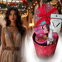 Boite cadeau à la rose - ARGANANE