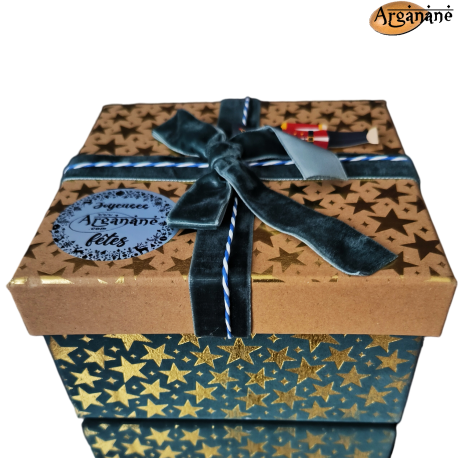 Boite cadeau figue de barbarie avec parfum musk et bijou - ARGANANE