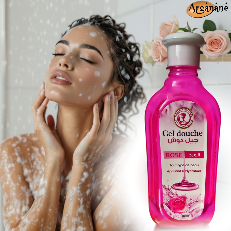 Gel douche à la rose -  Wardat Jnani