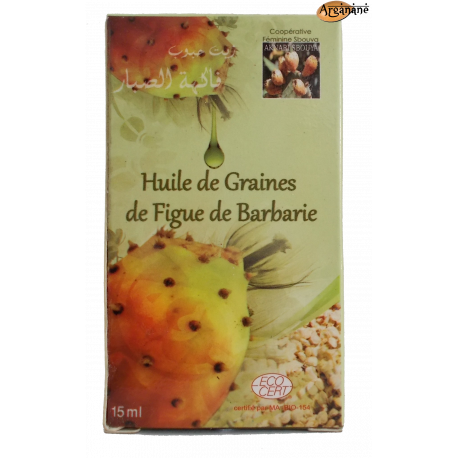 Huile de graines de figue de barbarie 15 ml